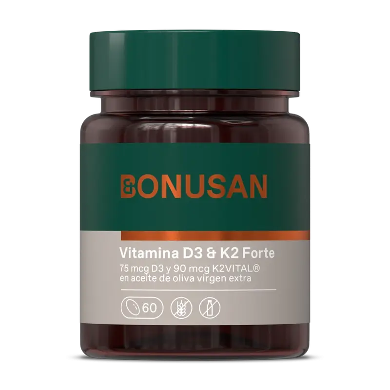 Bonusan Vitamin D3 & K2 Forte, 60 pearls