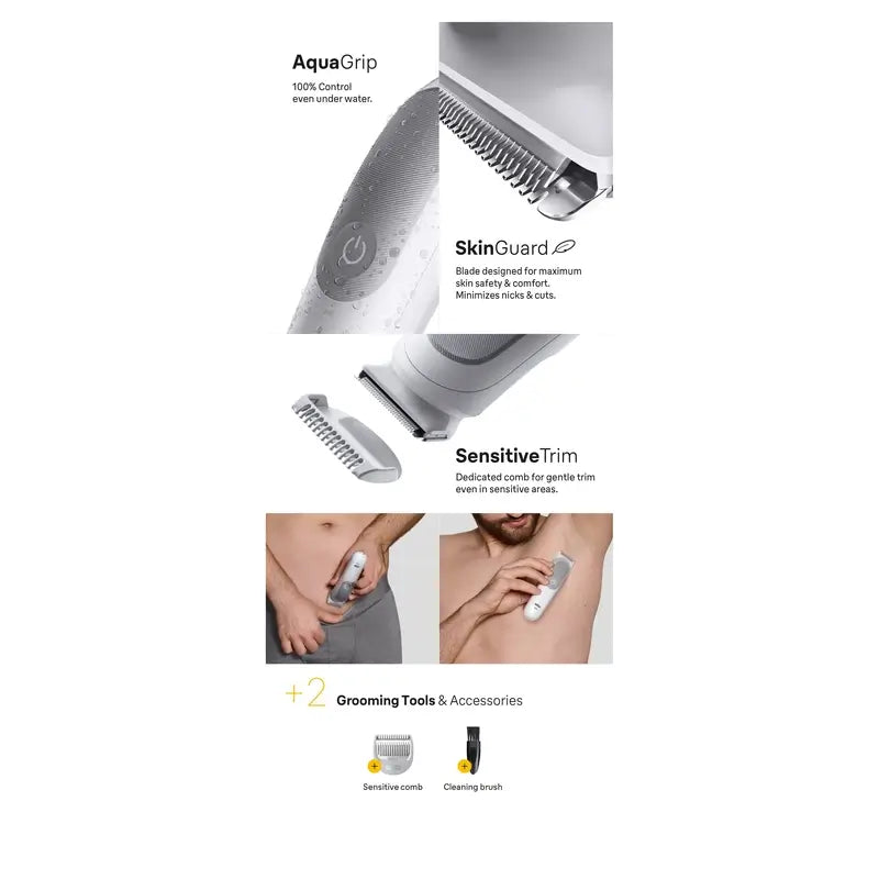 Braun Series 5 Body Trimmer +6 Accessories Bg5550