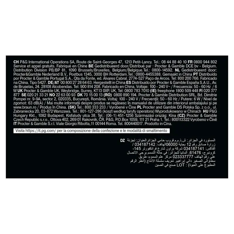 Braun Series 5 Hair clippers 9 Lengths +2 Accessories