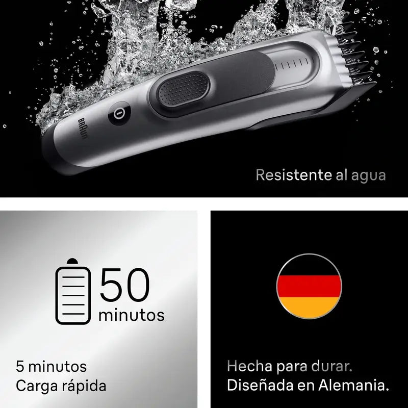 Braun Series 7 Hair clippers 17 Lengths +5 Accessories