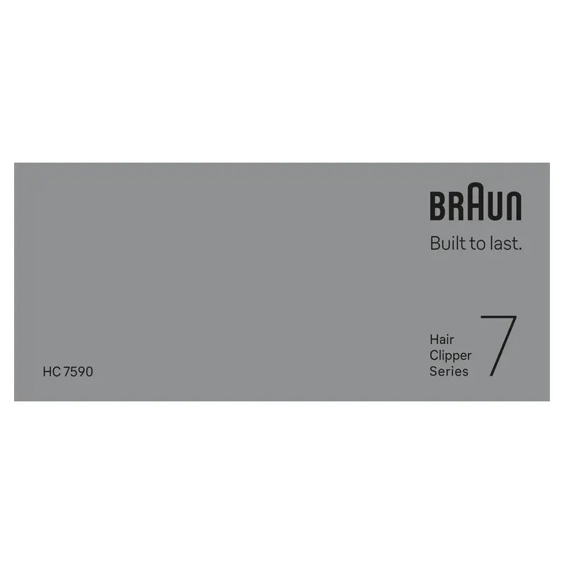 Braun Series 7 Hair clippers 17 Lengths +5 Accessories