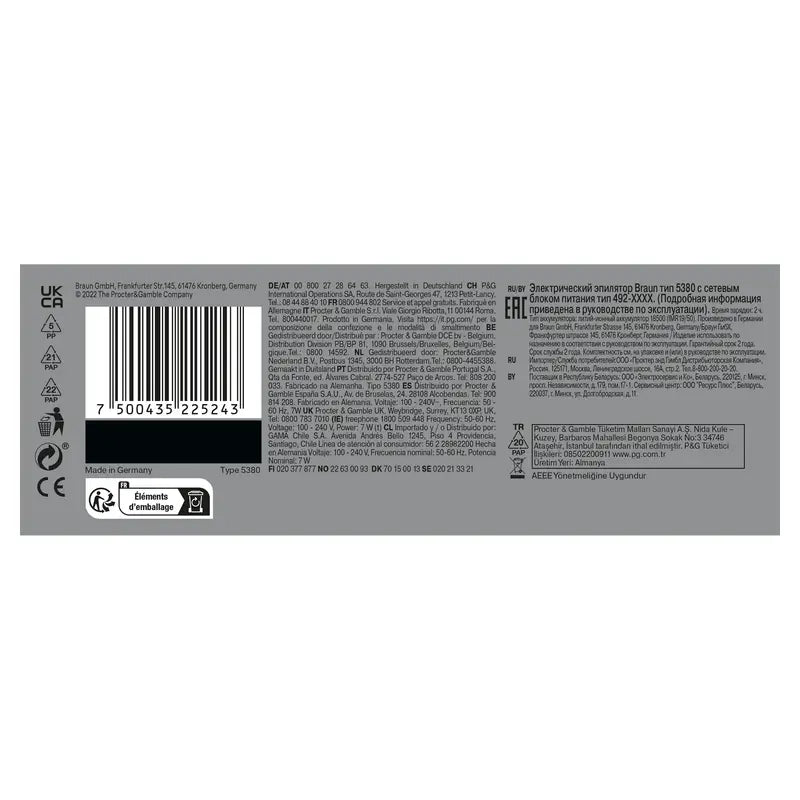 Braun Silk-Épil 9 SES9-000, Electric Epilator For Women