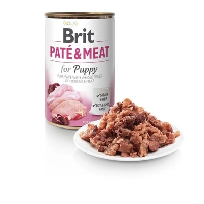 Buy Brit Pate Meat Puppy 6X400Gr for Dogs at the best