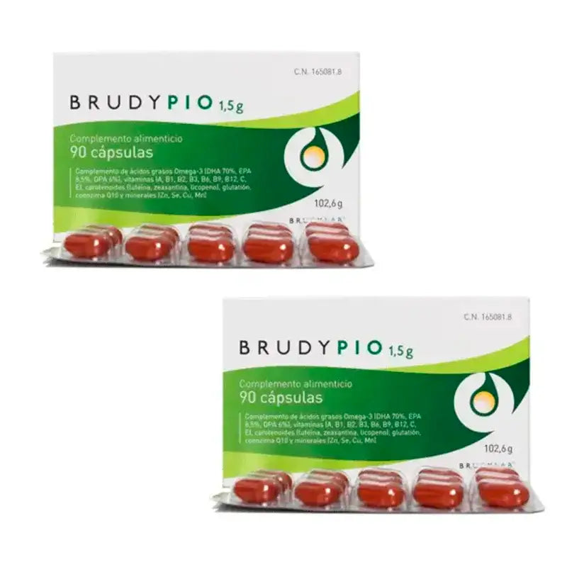 Brudy Pio 1.5 g, Pack 2 x 90 Capsules