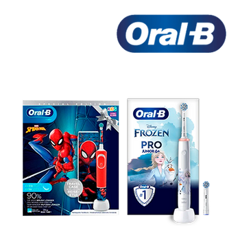 ORAL B BRAUN CEPILLOS INFANTILES + PACKS REGALO 15%DTO.(14 DICIEMBRE 2025)