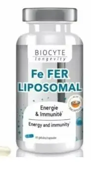 Biocyte Fe Fer Liposomal 30 Capsules , 30 capsules