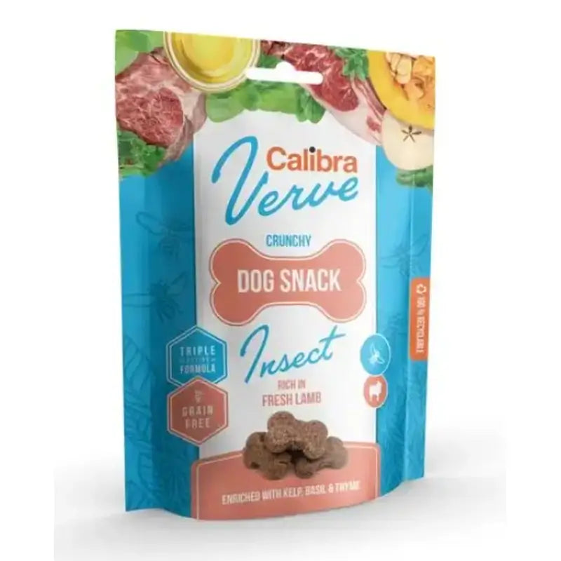 Calibra Dogs Verve Crunchy Snack Insects & Lamb Fres 150G