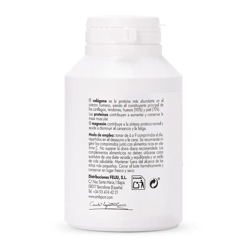 AML SPORT Collagen with Magnesium, 270 tablets