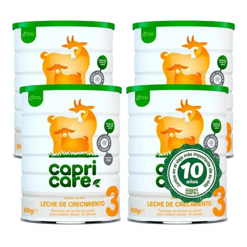 Capricare 3 Growing-Up Milk, Pack 4 X 800 g