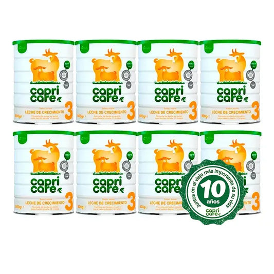 Capricare 3 Growing Up Milk, Pack 8 X 800 Gr