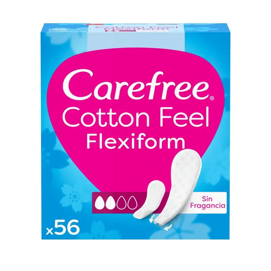 Carefree Flexiform Fragrance-Free 56pcs