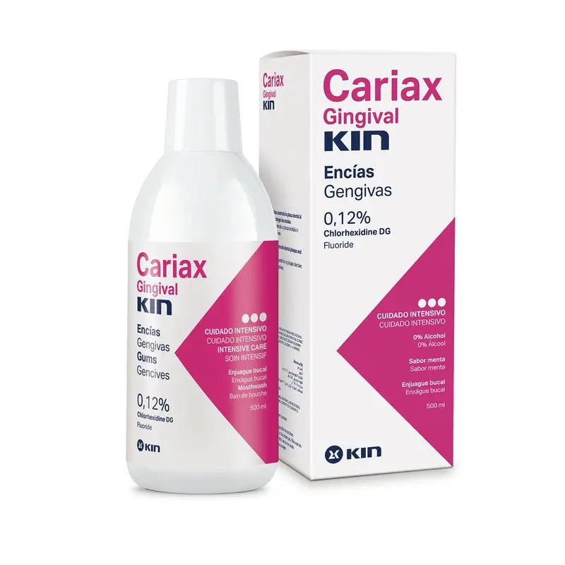 Buy KIN Cariax Gingival Rinse 500 ml at the best price.