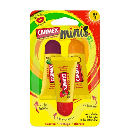 Carmex Tube Triplo Strawberry, Cherry & Pineapple , 15,31 g