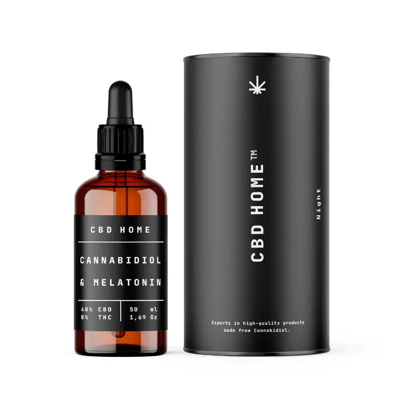 CBD Home 40% CBD Oil With Melatonin , 50 ml
