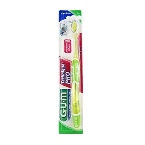 GUM Medium Adult Toothbrush Tecnique Pro