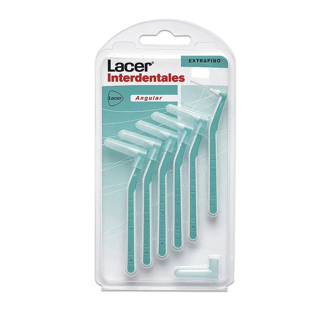 Lacer Extrafine Angled Interdental Brush 6 units
