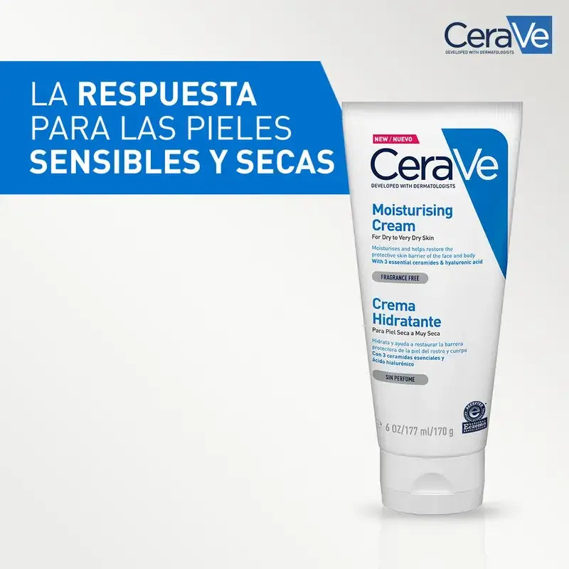 CeraVe Moisturising Cream, 177 ml
