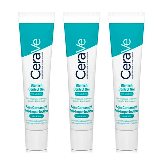CeraVe Imperfections Control Gel, Pack 3 x 40 ml