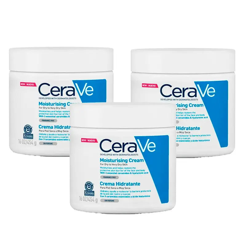 CeraVe Triplo Moisturising Cream, 3X454 Gr