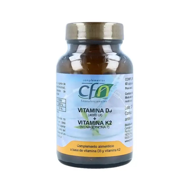 Cfn Vitamin D3 + K2 , 60 capsules