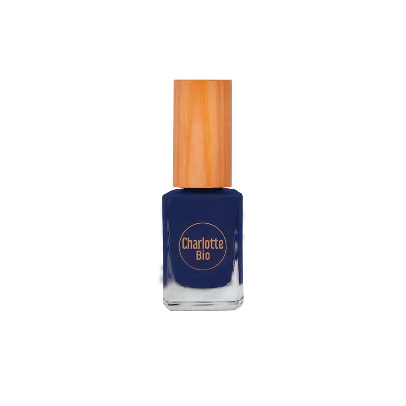 Charlotte Bio Nail Polish Deep-Blue 10 Ml