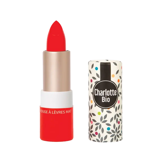 Charlotte Bio Lipstick Matte Royal Red 3,5 G