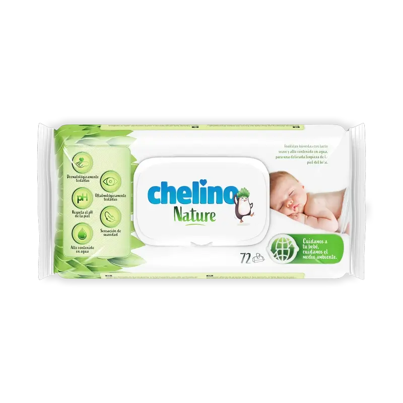 Chelino Nature Infant Wipes , 72 units