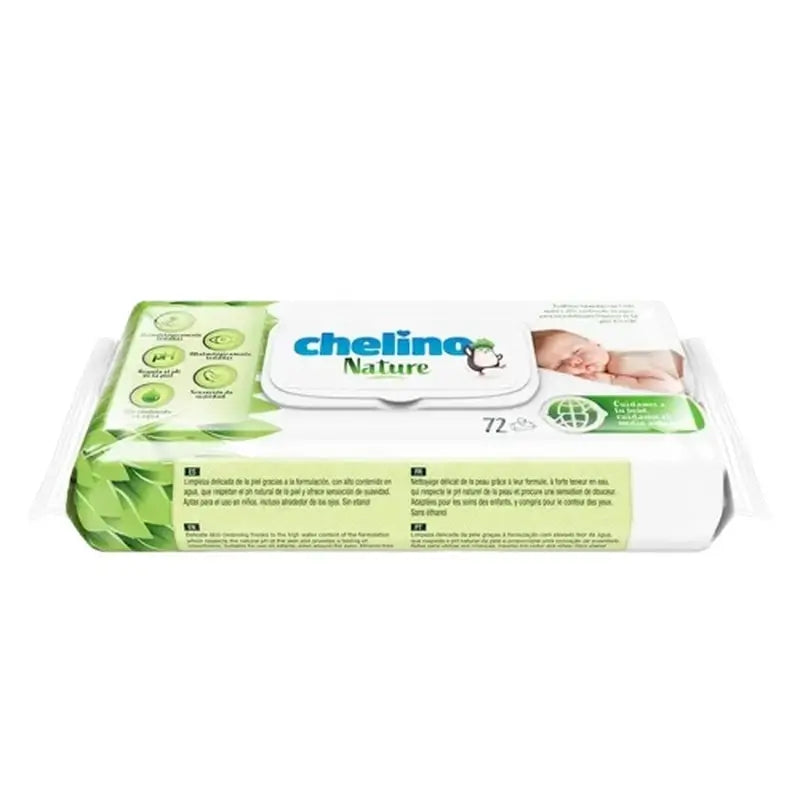 Chelino Nature Infant Wipes , 72 units