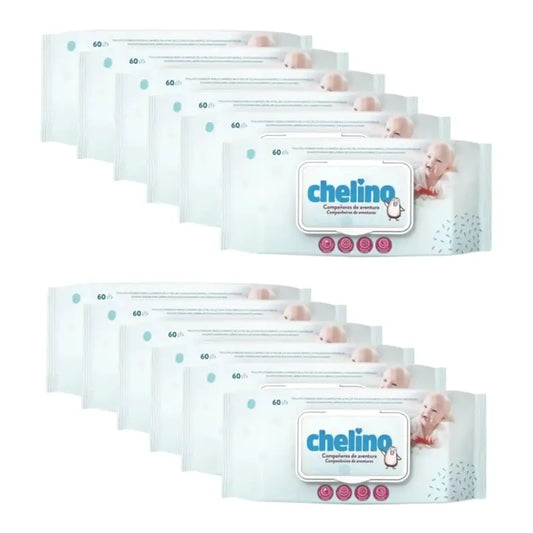 Chelino Baby Wipes , 12 x 60 units