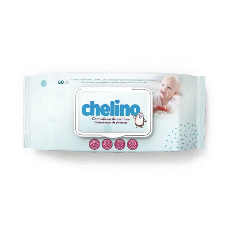 Chelino Moisturising Baby Wipes , 60 units