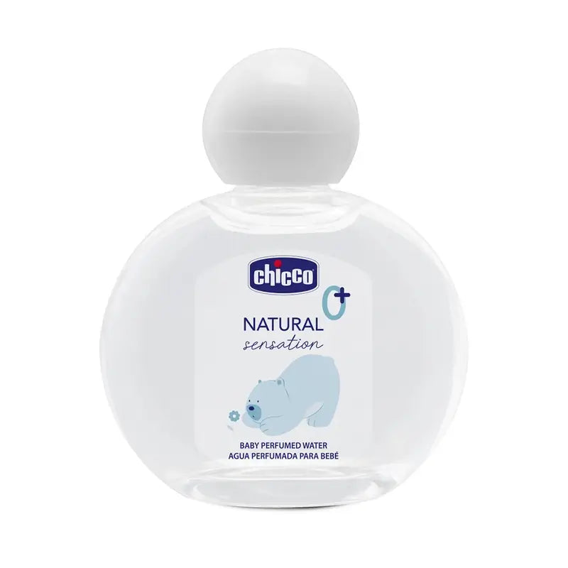 Chicco Natural Sensation Scented Water Glass Bottle 100Ml 0M+