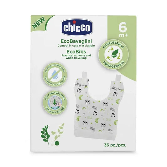 Chicco Biodegradable Bibs Monouso 36 Units