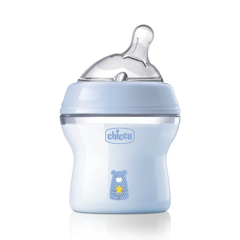 Chicco Naturalfeeling Blue Slow Flow Baby Bottle 150Ml 0M+