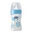 Chicco Baby Bottle Silicone Blue Normal Flow +0 Months 150 ml