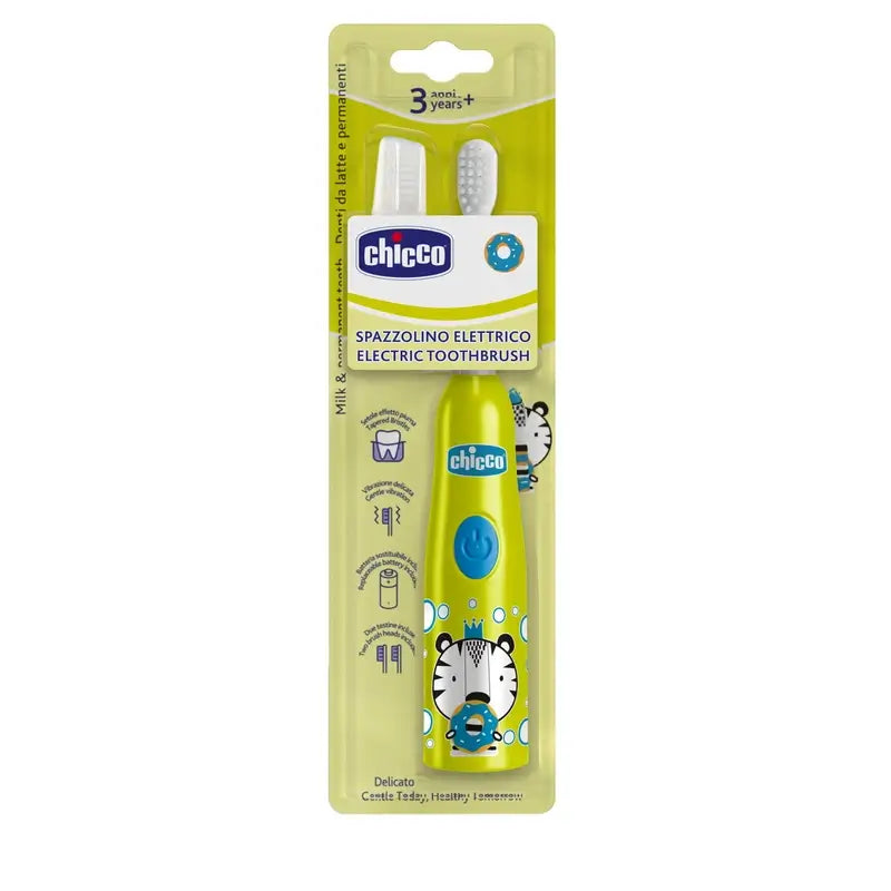 Chicco Tiger Yellow Electric Toothbrush 3Y+