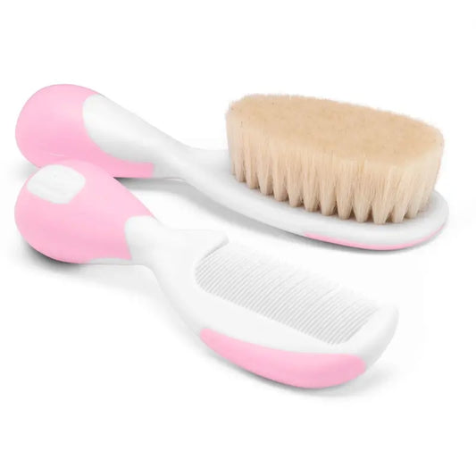 Chicco Comb & Brush Set Pink
