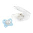 Chicco Physioforma Dual Soft Silicone Pacifier Blue 2-6M 2 Units