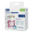 Chicco Physioforma Dual Soft Silicone Pacifier Pink 6-16M 2 Units