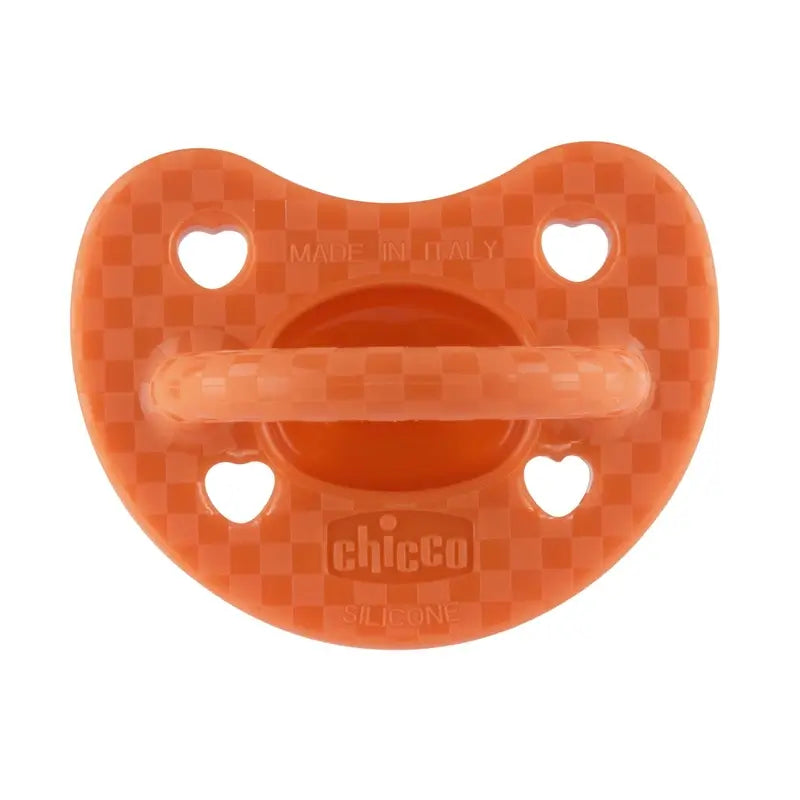 Chicco Physioforma Luxe Soother 16-36 2 pieces Orange-Grey