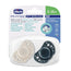 Chicco Air Silicone Pacifier Blue 6-16M 2 Units