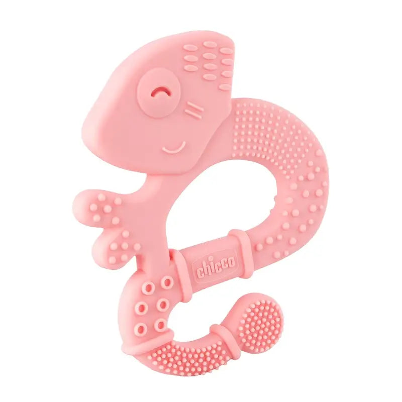 Chicco Super Soft Iguana Teether 2M+ Pink