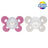 Chicco Pacifier Physio Comfort Silicone Pink 16-36M 2 pieces assorted