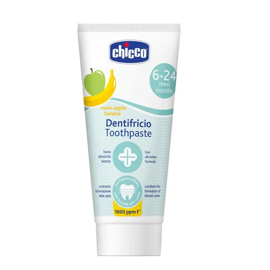 Chicco Apple & Banana Toothpaste 6-24M Fluoride