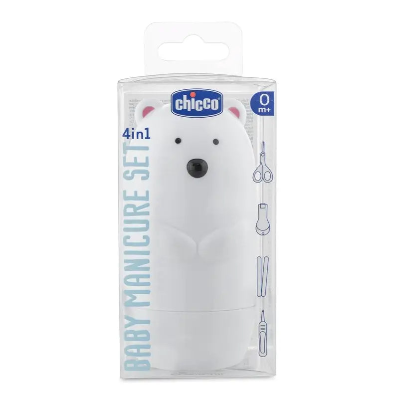 Chicco Travel Manicure Set - Polar Bear
