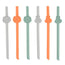 Chicco Take Eat Easy Coloured Straws 12M+