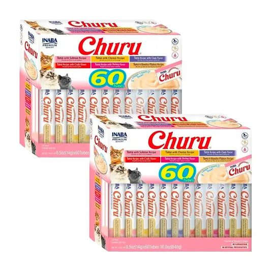 Churu Cats Tuna Varieties, Pack 2 x 60X14Gr