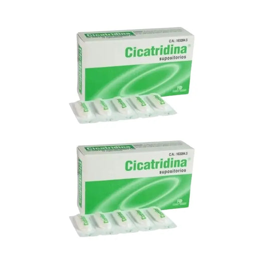 Cicatridine Suppositories, 2X10 Suppositories