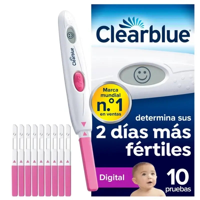 Clearblue Pack Digital Pregnancy Test 1 Test + Ovulation Test 10 Sticks