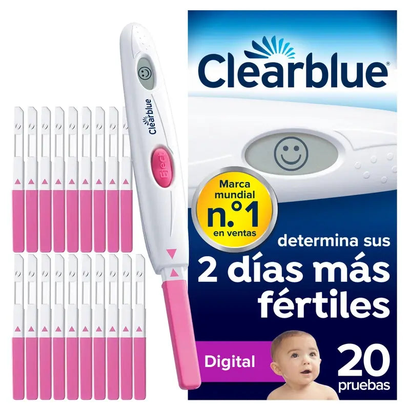 Clearblue Digital Ovulation Test, 20 Tests
