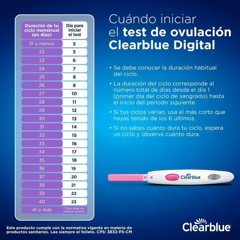 Clearblue Digital Ovulation Test, 30 tests